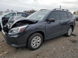 Salvage cars for sale at Hillsborough, NJ auction: 2019 Subaru Forester