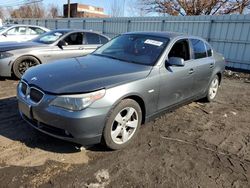 Salvage cars for sale at New Britain, CT auction: 2006 BMW 530 XI