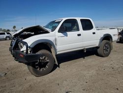 Salvage cars for sale at Bakersfield, CA auction: 2002 Toyota Tacoma Double Cab