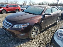 Salvage cars for sale at West Mifflin, PA auction: 2010 Ford Taurus Limited