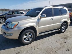 Salvage cars for sale from Copart Fredericksburg, VA: 2008 Lexus GX 470