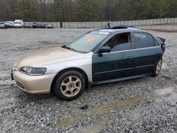 Salvage cars for sale from Copart Gainesville, GA: 1998 Honda Accord EX