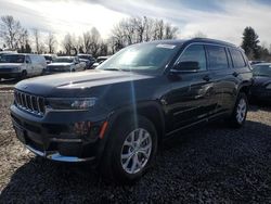 Jeep salvage cars for sale: 2022 Jeep Grand Cherokee L Limited