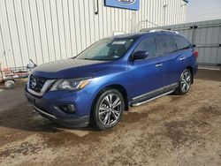 Salvage cars for sale at Amarillo, TX auction: 2018 Nissan Pathfinder S