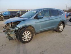 Salvage cars for sale at Wilmer, TX auction: 2016 Honda CR-V EX