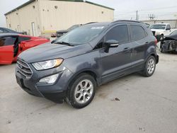 Salvage cars for sale at Haslet, TX auction: 2021 Ford Ecosport SE