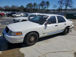 Salvage cars for sale at Byron, GA auction: 2011 Ford Crown Victoria Police Interceptor