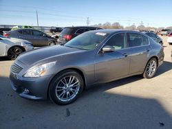 Infiniti salvage cars for sale: 2011 Infiniti G37 Base