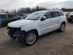 Salvage cars for sale from Copart Chalfont, PA: 2018 Jeep Grand Cherokee Summit