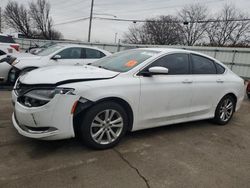 Salvage cars for sale at Moraine, OH auction: 2015 Chrysler 200 Limited