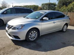 Nissan salvage cars for sale: 2019 Nissan Sentra S