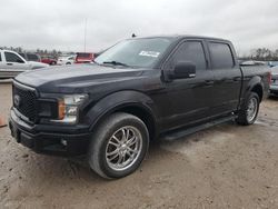 Salvage cars for sale at Houston, TX auction: 2019 Ford F150 Supercrew