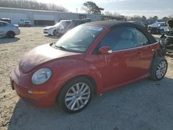 Salvage cars for sale at Hampton, VA auction: 2008 Volkswagen New Beetle Convertible SE