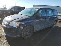 Salvage cars for sale at Rocky View County, AB auction: 2014 Dodge Grand Caravan SE