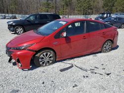 Salvage cars for sale at auction: 2022 Toyota Prius Prime LE