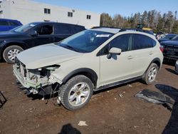 Salvage cars for sale at Cookstown, ON auction: 2016 Subaru Crosstrek Premium