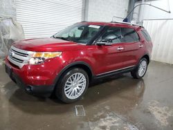 Salvage cars for sale at Ham Lake, MN auction: 2015 Ford Explorer XLT