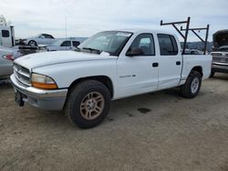 Salvage cars for sale at San Martin, CA auction: 2001 Dodge Dakota Quattro