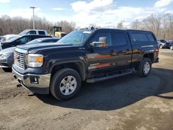 Salvage cars for sale at East Granby, CT auction: 2015 GMC Sierra K1500 SLE