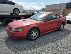 Salvage cars for sale at Mentone, CA auction: 2001 Ford Mustang