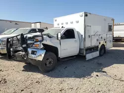 Chevrolet Silverado 3500hd Ambulanc salvage cars for sale: 2019 Chevrolet Silverado 3500HD Ambulance