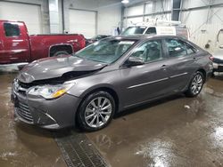 Salvage cars for sale at Ham Lake, MN auction: 2015 Toyota Camry XSE