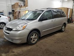 Toyota Sienna ce salvage cars for sale: 2005 Toyota Sienna CE