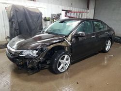 Salvage cars for sale at Elgin, IL auction: 2017 Honda Accord EXL