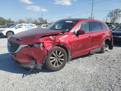 Salvage cars for sale at Riverview, FL auction: 2018 Mazda CX-9 Touring