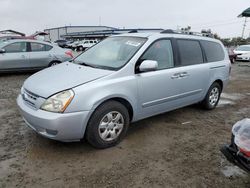 Salvage cars for sale at San Diego, CA auction: 2009 KIA Sedona EX