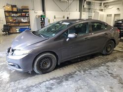 Salvage cars for sale at Elmsdale, NS auction: 2015 Honda Civic LX