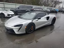 Salvage cars for sale at Glassboro, NJ auction: 2023 Mclaren Automotive Artura