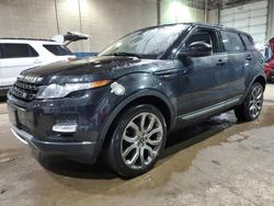 Salvage cars for sale at Woodhaven, MI auction: 2015 Land Rover Range Rover Evoque Pure Plus