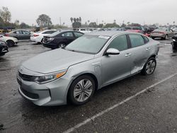 Salvage cars for sale at Van Nuys, CA auction: 2018 KIA Optima PLUG-IN Hybrid