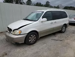 Salvage cars for sale at Greenwell Springs, LA auction: 2005 KIA Sedona EX