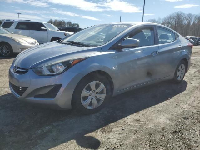 2016 Hyundai Elantra SE