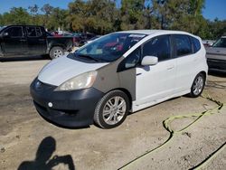 Salvage cars for sale at Ocala, FL auction: 2009 Honda FIT Sport