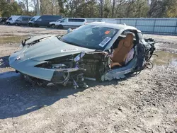 Salvage cars for sale at Savannah, GA auction: 2024 Chevrolet Corvette Stingray 2LT