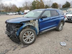 Salvage cars for sale at Madisonville, TN auction: 2020 Ford Explorer Limited