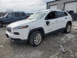 Jeep salvage cars for sale: 2017 Jeep Cherokee Limited