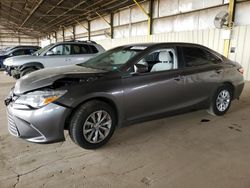 Salvage cars for sale at Phoenix, AZ auction: 2017 Toyota Camry LE