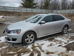 Volkswagen salvage cars for sale: 2012 Volkswagen Passat SE