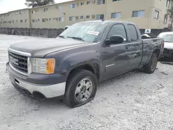 Salvage trucks for sale at Opa Locka, FL auction: 2011 GMC Sierra K1500 SLE