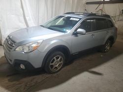 Salvage cars for sale at Ebensburg, PA auction: 2013 Subaru Outback 2.5I Limited