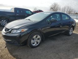 Salvage cars for sale at London, ON auction: 2015 Honda Civic LX