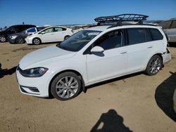 Salvage cars for sale at American Canyon, CA auction: 2019 Volkswagen Golf Sportwagen S