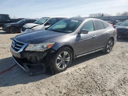 Salvage cars for sale at Wayland, MI auction: 2015 Honda Crosstour EXL