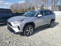 Salvage cars for sale at North Billerica, MA auction: 2021 Toyota Rav4 Prime SE