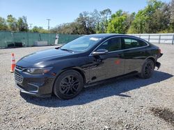 Chevrolet salvage cars for sale: 2018 Chevrolet Malibu LT