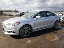 Salvage cars for sale at Columbia Station, OH auction: 2014 Ford Fusion Titanium